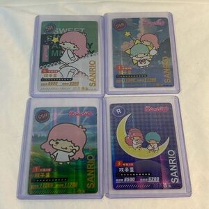 Sanrio Twin Stars Character Cards Collection